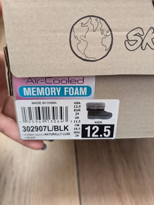 Śniegowce buty zimowe Skechers r.29