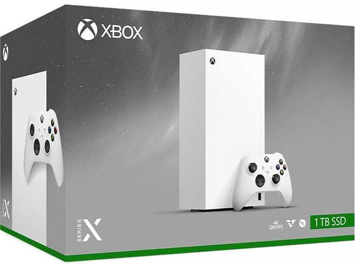 Xbox Series X 1TB SSD 4K 120FPS + 2 pady + 2 akumulatory + ROK gwaranc