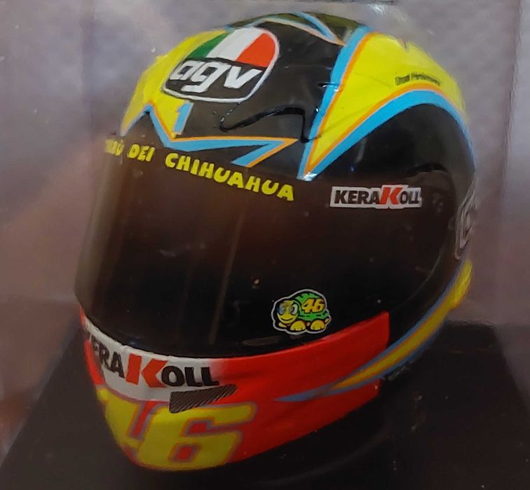 Miniatura Capacete Valentino Rossi