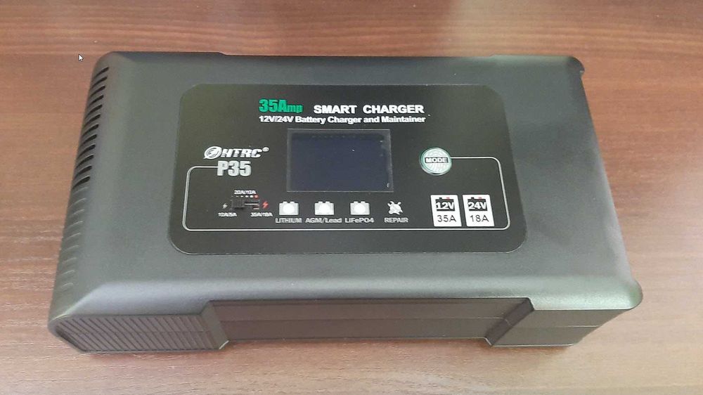 Зарядка для аккумулятора HTRC P35 (12v35a/24v18a) LiFePO4,Acid,AGM,Gel