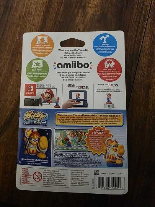Amiibo King Dedede – Kirby Collection (Nintendo) Novo e Selado