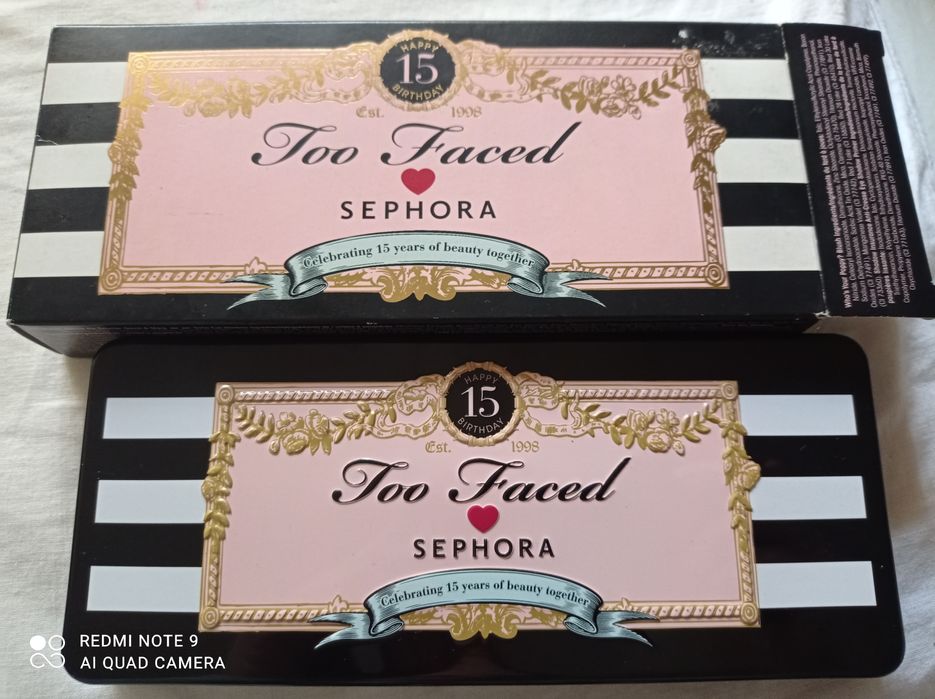 Paleta Too faced loves Sephora. Nova.