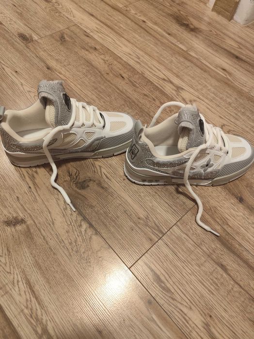 Buty Louis Vuitton LV skate offwhite
