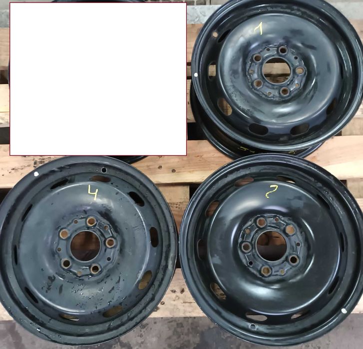 Felgi stalowe Mini BMW 3 szt. OE 5.5Jx15" 5x112 ET46