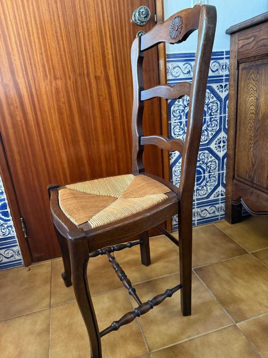 Mobília rústica completa sala de jantar