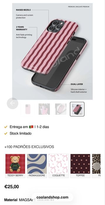 capa cooland iphone