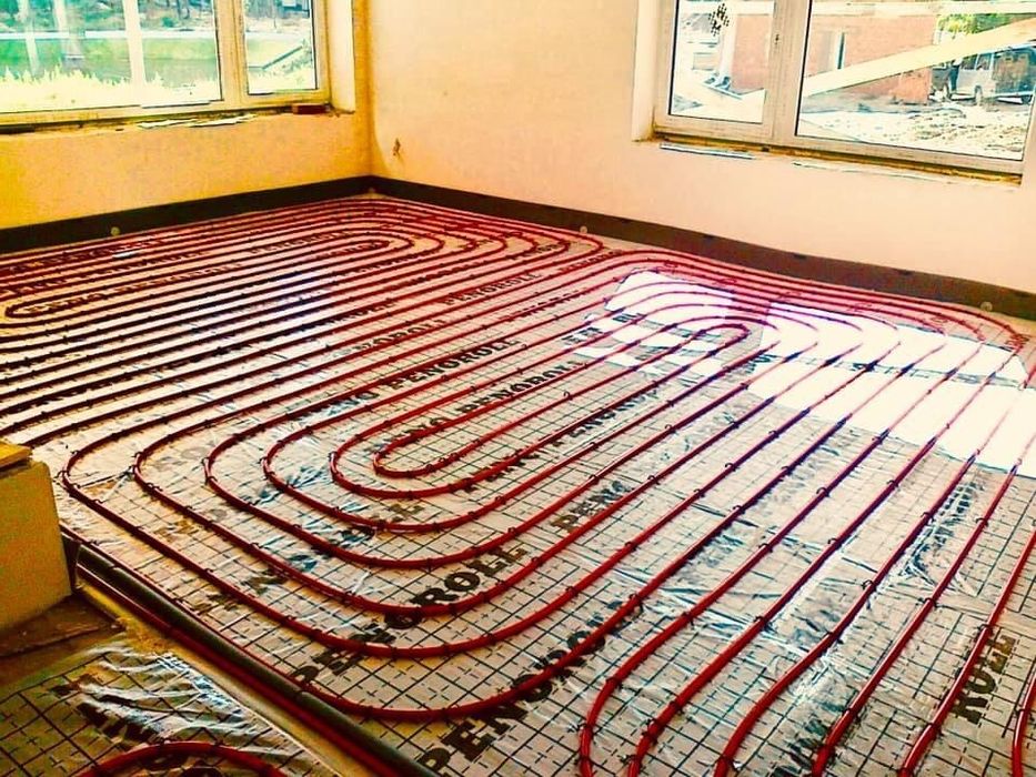 Труба тёплого пола.