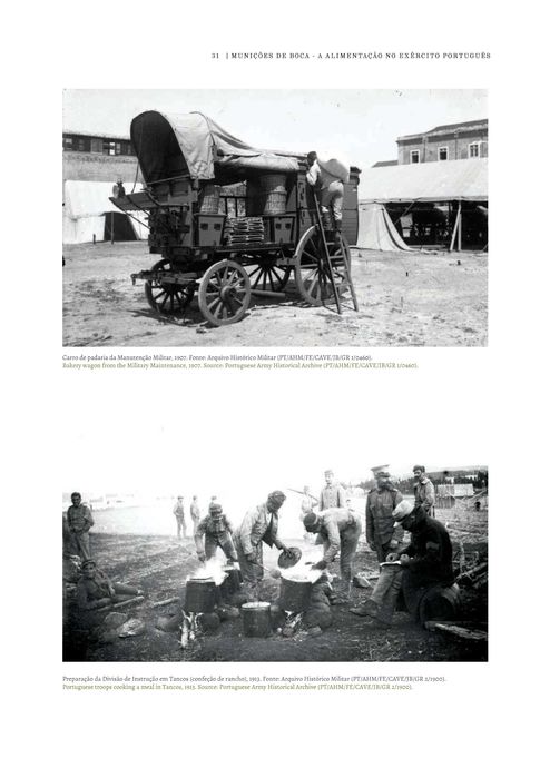 Livro Munições de boca : a alimentação no exército português (novo)