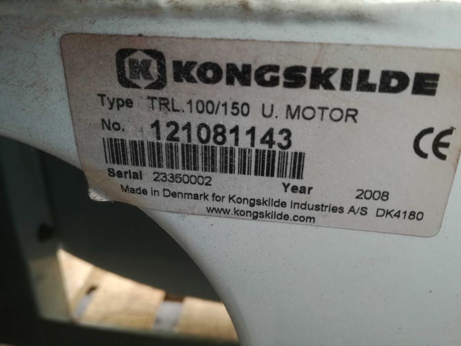 Dmuchawa wentylator Kongskilde TRL 150 11Kw do zboża granulatu