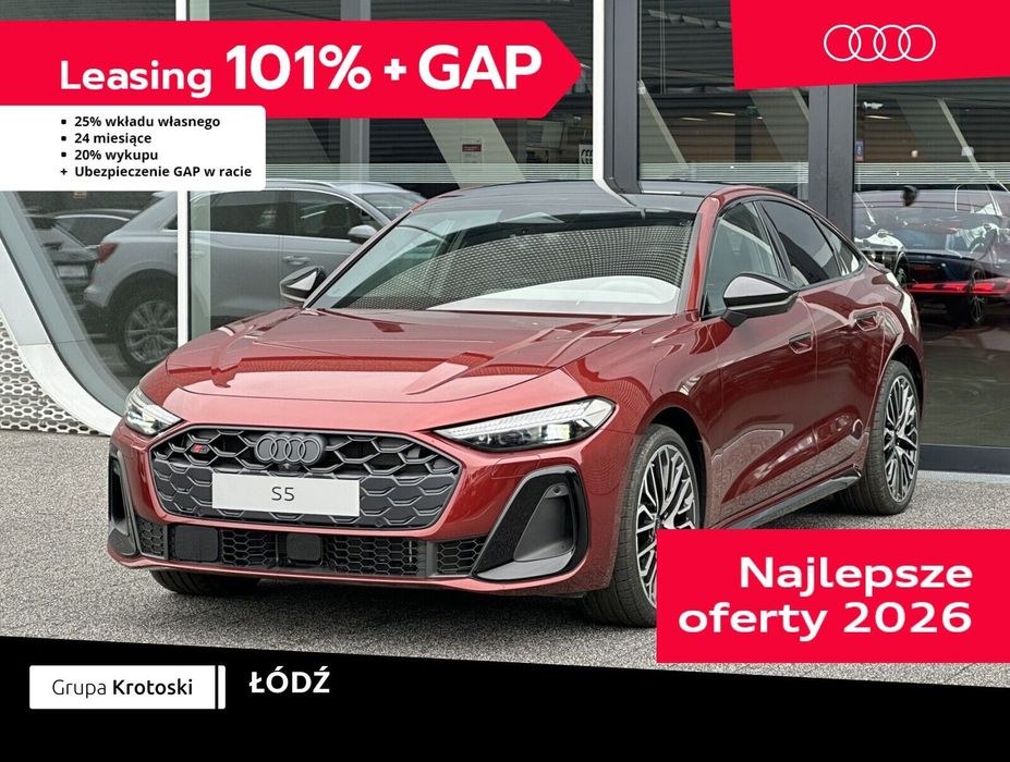 Audi S5 Limousine TFSI 270 kW S tronic * Pakiet Tech Pro *