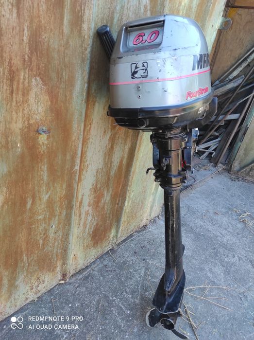 Лодочный мотор Меркури Маринер 4такта 6лс