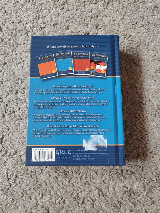 Słownik polsko-angielski Greg