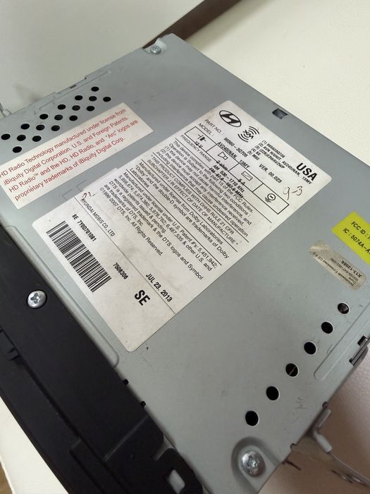 Штатная магнитола  Hyundai Sonata YF