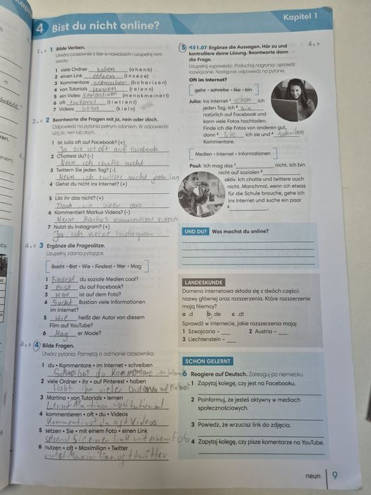 Perfekt  zeszyt ćwiczeń 1
