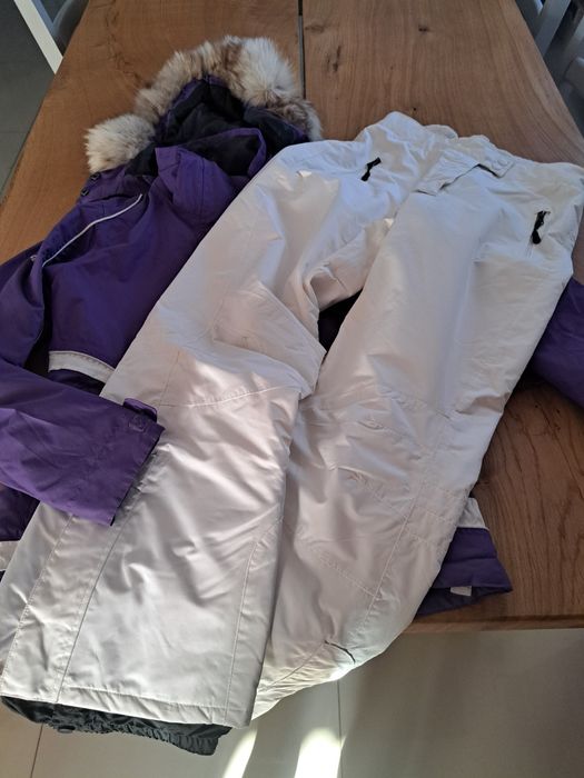 Kurtka Sportowa Damska 4F + Spodnie komplet zimowy