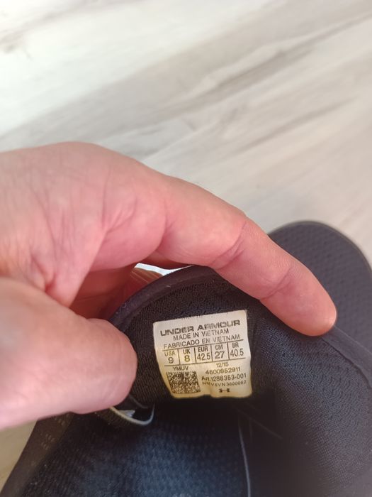Buty męskie under armour rozmiar 42,5