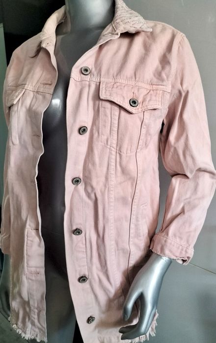 Katana jeansowa długa