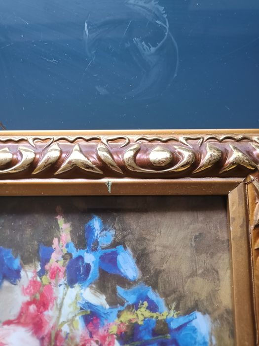 Obraz w ramie kwiaty