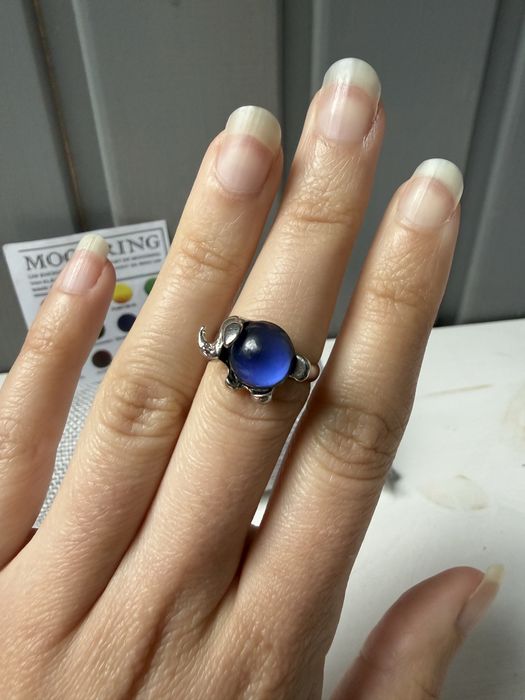 Каблучка що змінює колір Mood ring