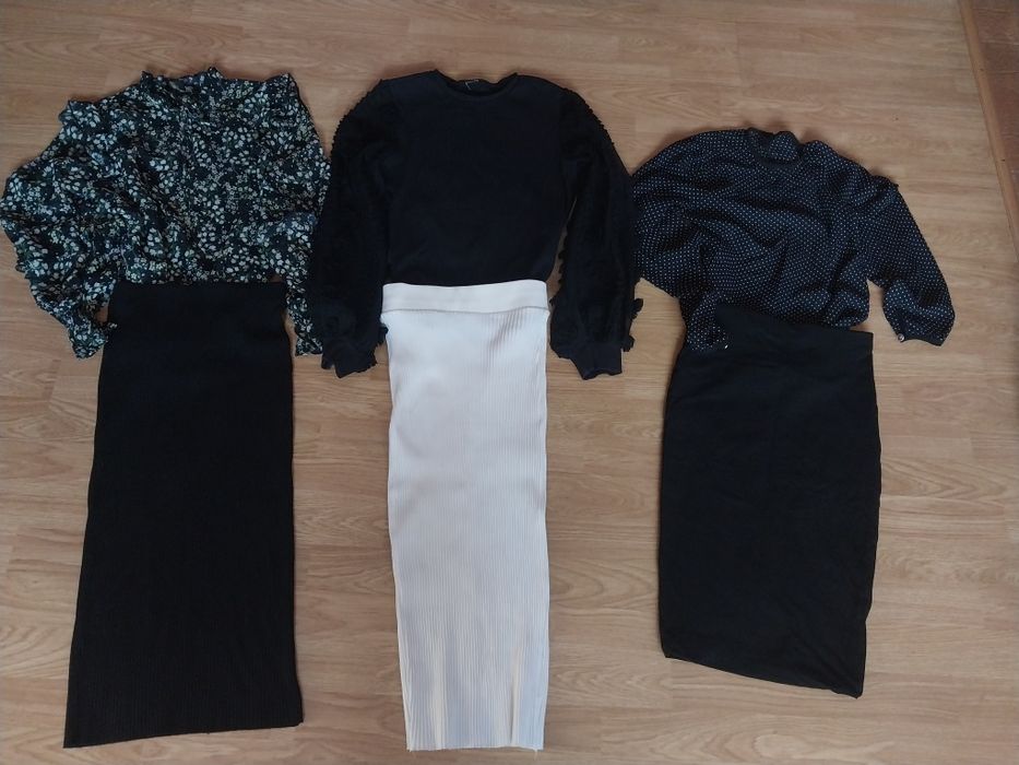 Спідниці Zara, H&M