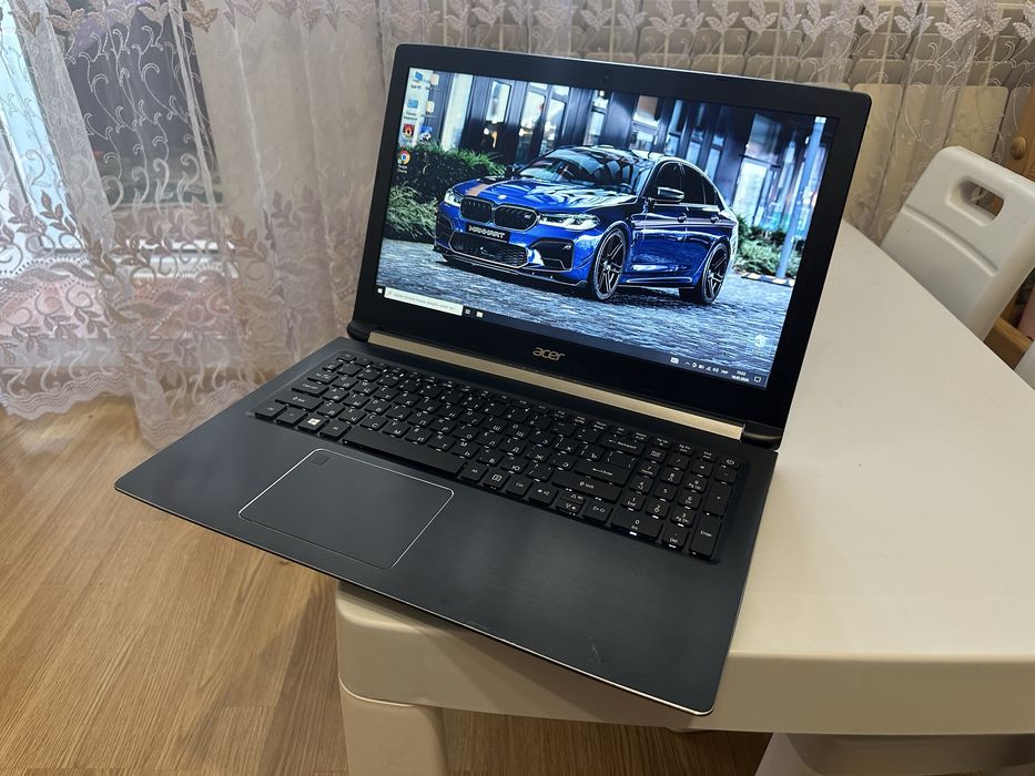 Потужний ігровий ноут Acer Aspire 7 (i7 8750H, ОЗУ 16GB, GTX 1050 4GB)