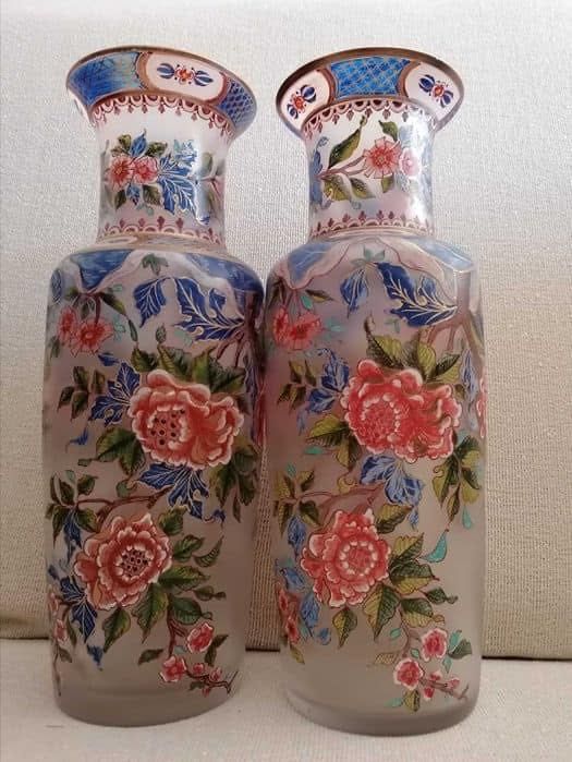 Par de Jarras Cristal Atlantis Vista Alegre