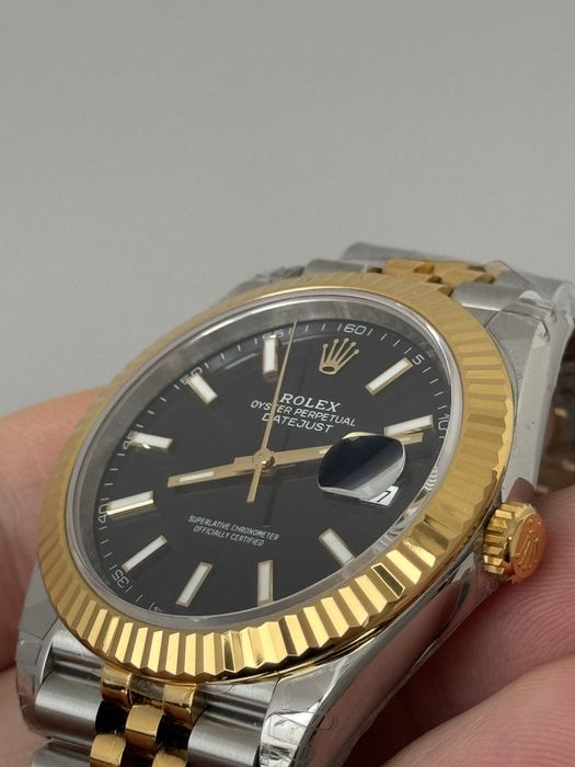 наручний чоловічий годинник Rolex Datejust 41 mm clean