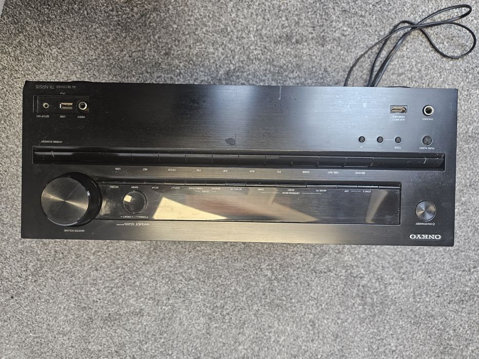 Onkyo TX-NR515 – amplituner AV 7.2 HDMI LAN USB – sprawny