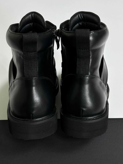 Черевики козаки чорні ботинки черные казаки Indie sleaze Hedi Slimane