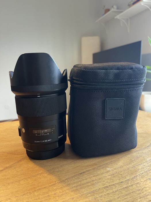 Sigma 35mm F1.4 para canon