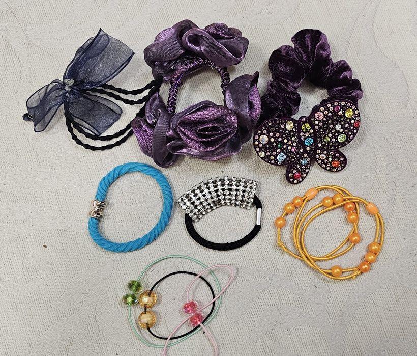 Резинки для волосся заколки крабики дитячи