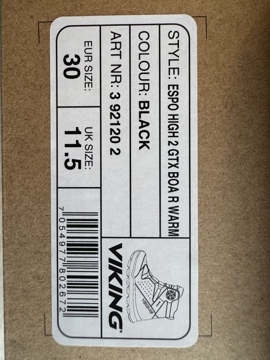 Зимові черевики Viking    30 р