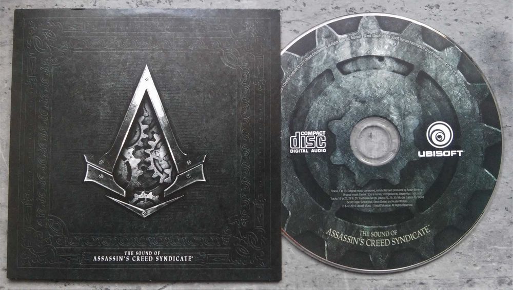 Assasins Creed syndicate- ścieżka dźwiękowa na CD