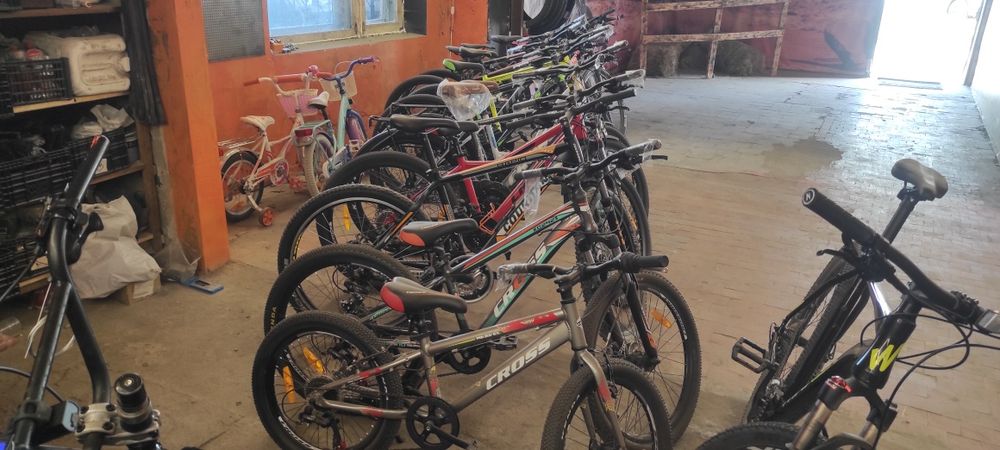 Продам велосипед, новый, от детских 20 до взрослых 29 дюймов.