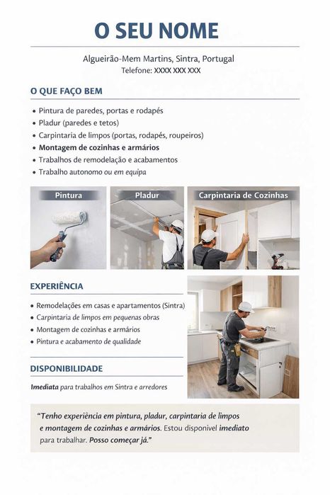 Pinturas e Remodelações de Casas