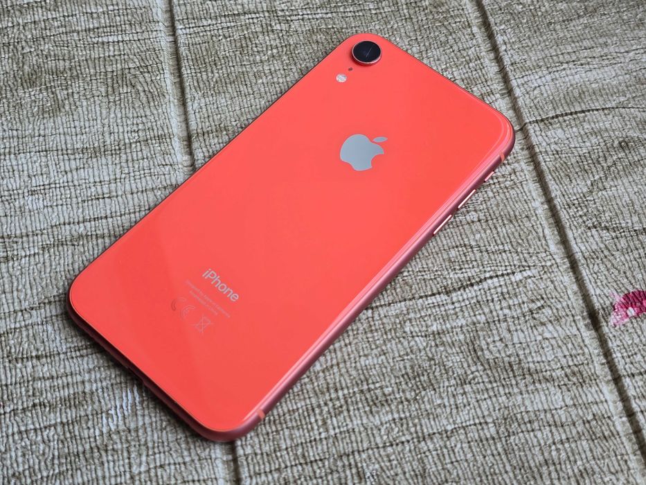 iPhone XR 64 Coral neverlock АКБ 88% идеальный айфон хр
