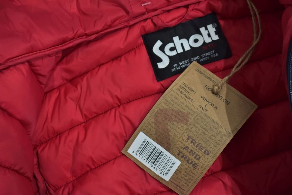 Schott Verado Damska Kurtka Ocieplana Pikowana L