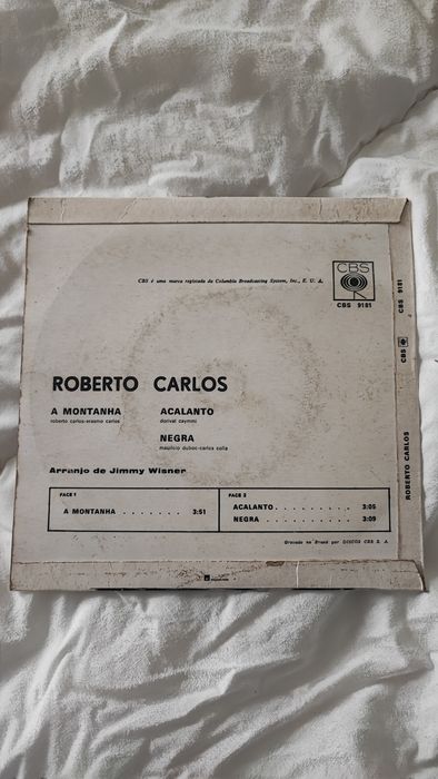 Disco de Vinil Roberto Carlos