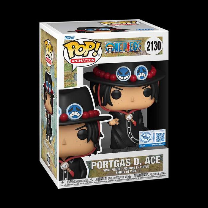 Оригінальна фігурка Funko Pop Portgas D Ace 2130 One Piece Фанко Поп Портгес Ейс Ван Піс Ексклюзив Статуетка Іграшка Колекція Подарунок Оригінал Аніме