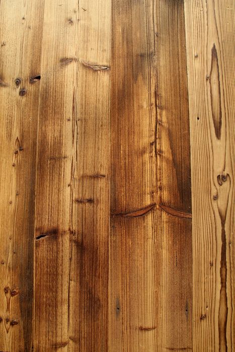 Stare deski szczotkowane piórowpust