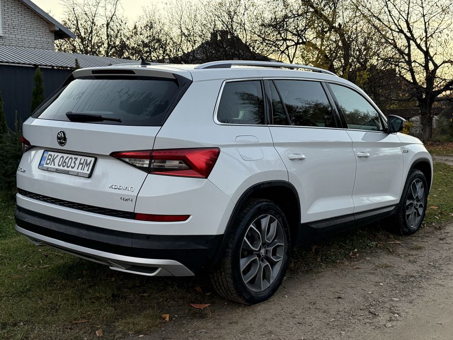 Skoda Kodiaq scout 2017