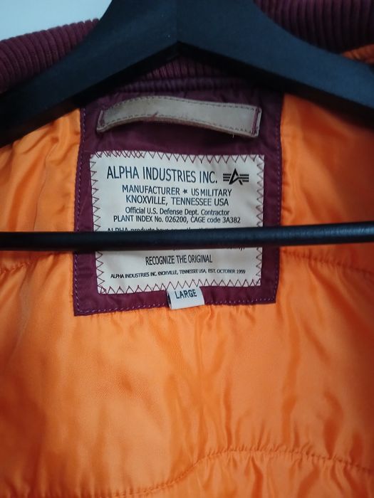 Sprzedam kurtkę Alpha industries L