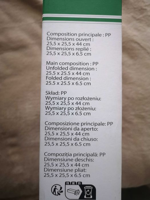Taboret rozkładany, wysuwany
