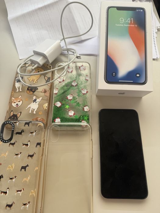 Iphone x 64gb silver