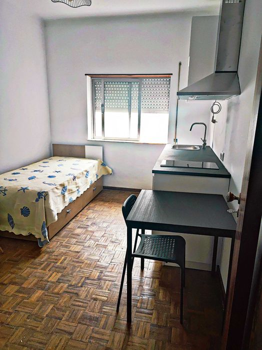 Quartos Estudios / T0 individuais em Viseu para estudantes