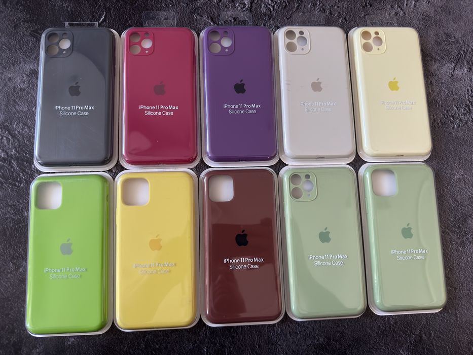 Чехол full silicone case для iphone 11pro, 11 pro max
