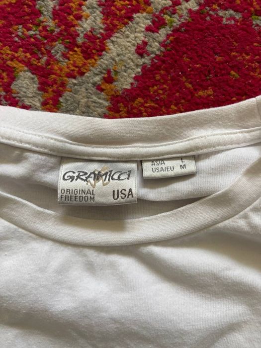 Лонгслив білий gramicci