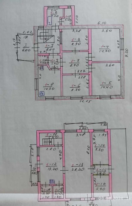 Продам.. двухэтажный кирпичный дом в Мерефе.