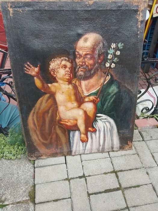 Stary obraz sakralny