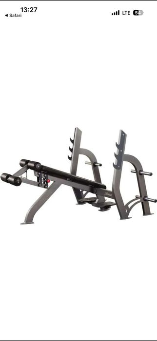 Лава для жиму під кутом вниз InterAtletika X-Line X 306. Професійна!